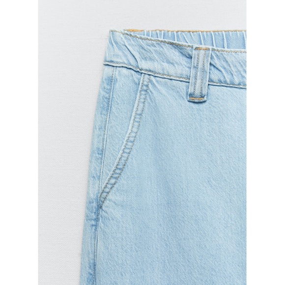Zara HIGH RISE Z1975 DRAWSTRING JOGGER JEANS - Picture 7 of 9